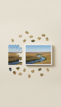 1000-piece photo puzzle, large format